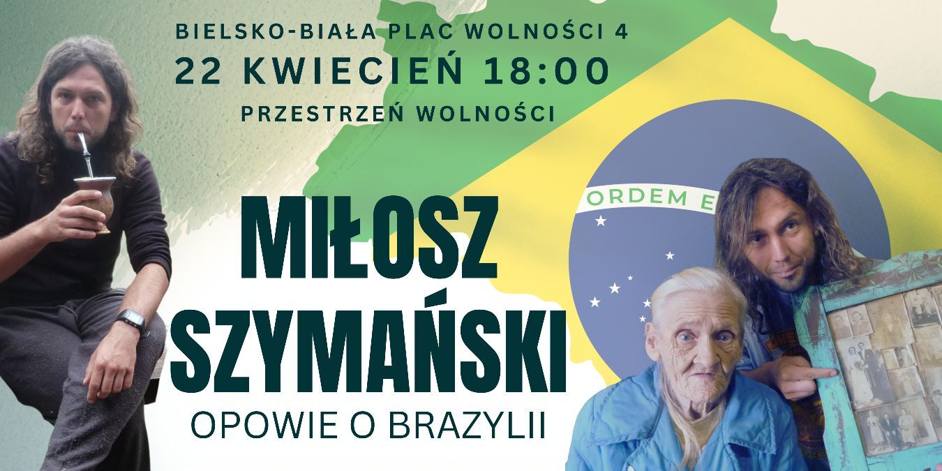 MIŁOSZ SZYMAŃSKI | PODCAST NA ŻYWO | ZA RUBIEŻĄ | BRAZYLIA