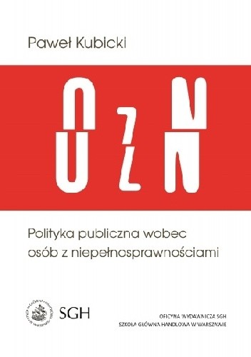 Polityka Publiczna Wobec Osób Z Niepełnosprawnościami