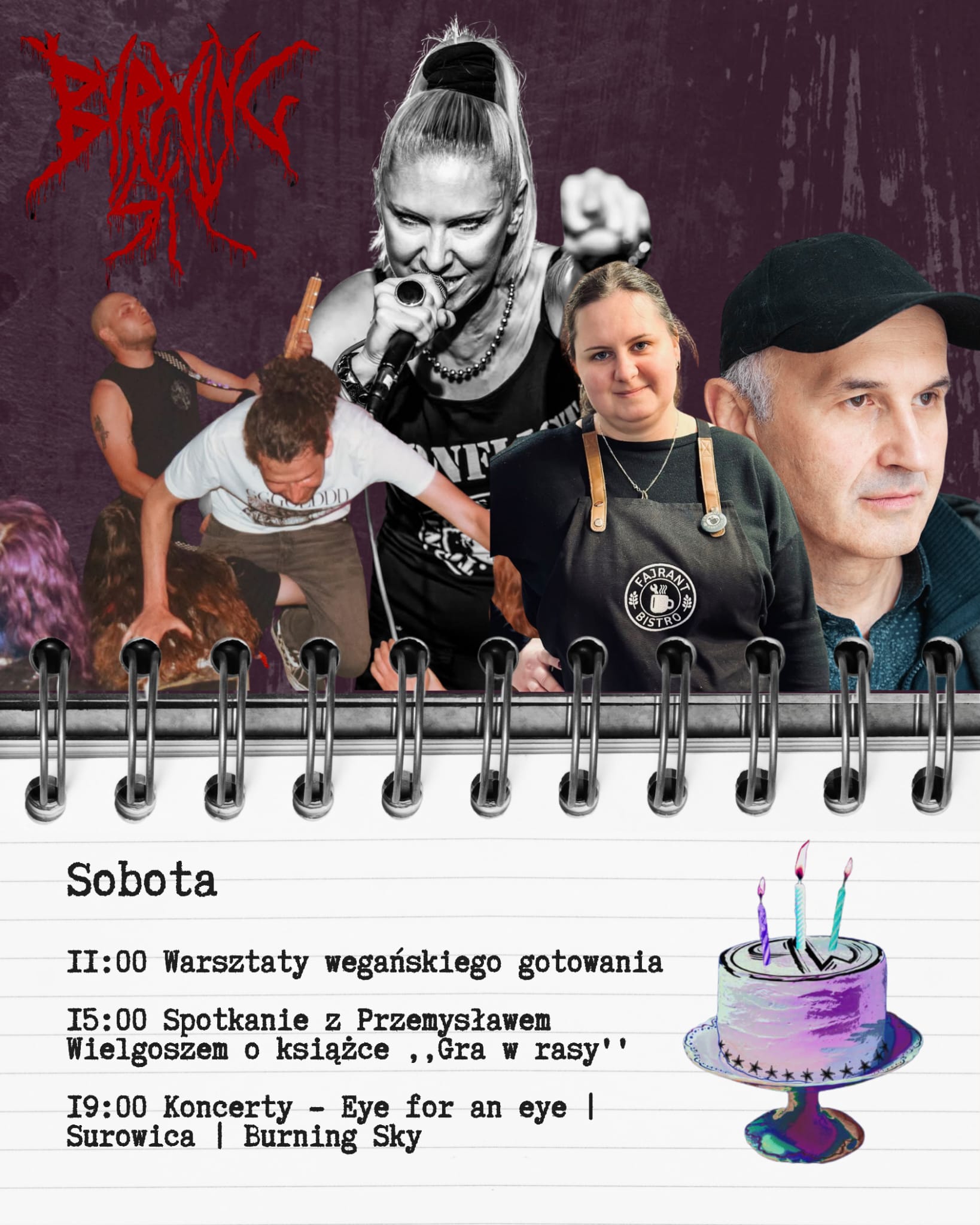 Sobota 18 kwietnia – 3 Urodziny Przestrzeni Wolności