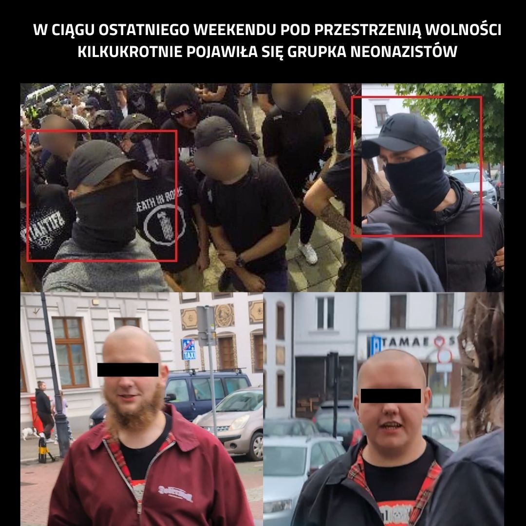 Nękania ze&nbsp;strony grupy neonazistów