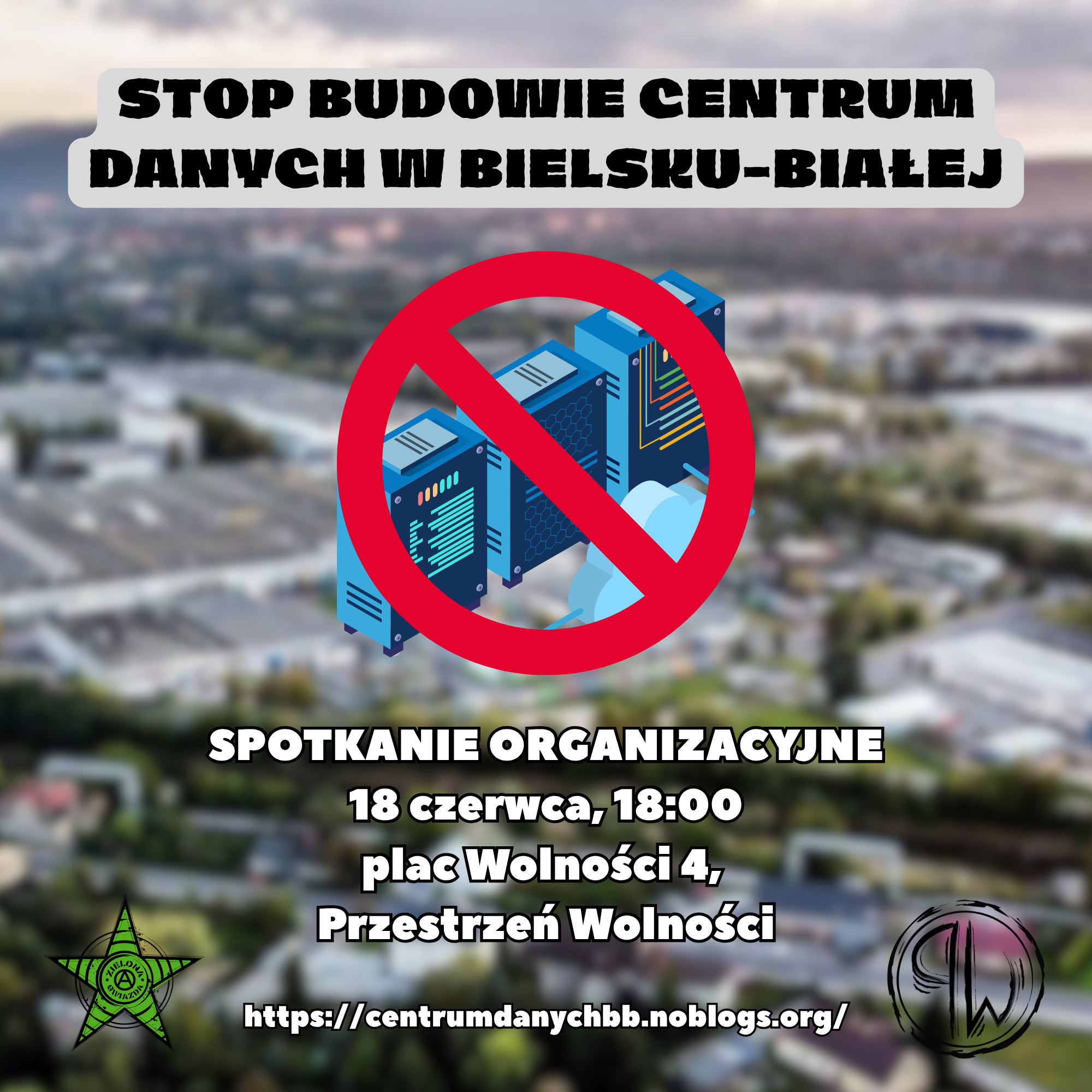 STOP Budowie Centrum Danych w Bielsku-Białej – Spotkanie organizacyjne