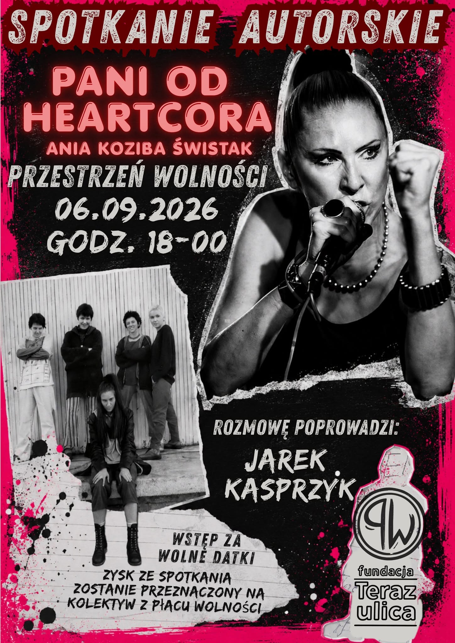 SPOTKANIE AUTORSKIE | ANIA KOZIBA ŚWISTAK | PANI OD HEARTCORA |