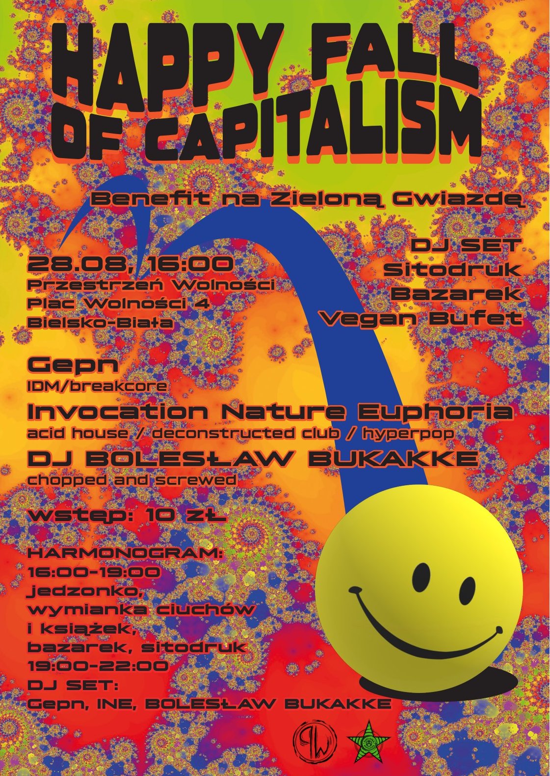 DJ SET hyperpop// + DIY + Vegan Bufet // 𝓗𝓪𝓹𝓹𝔂 𝓕𝓪𝓵𝓵 𝓞𝓯 𝓒𝓪𝓹𝓲𝓽𝓪𝓵𝓲𝓼𝓶 //