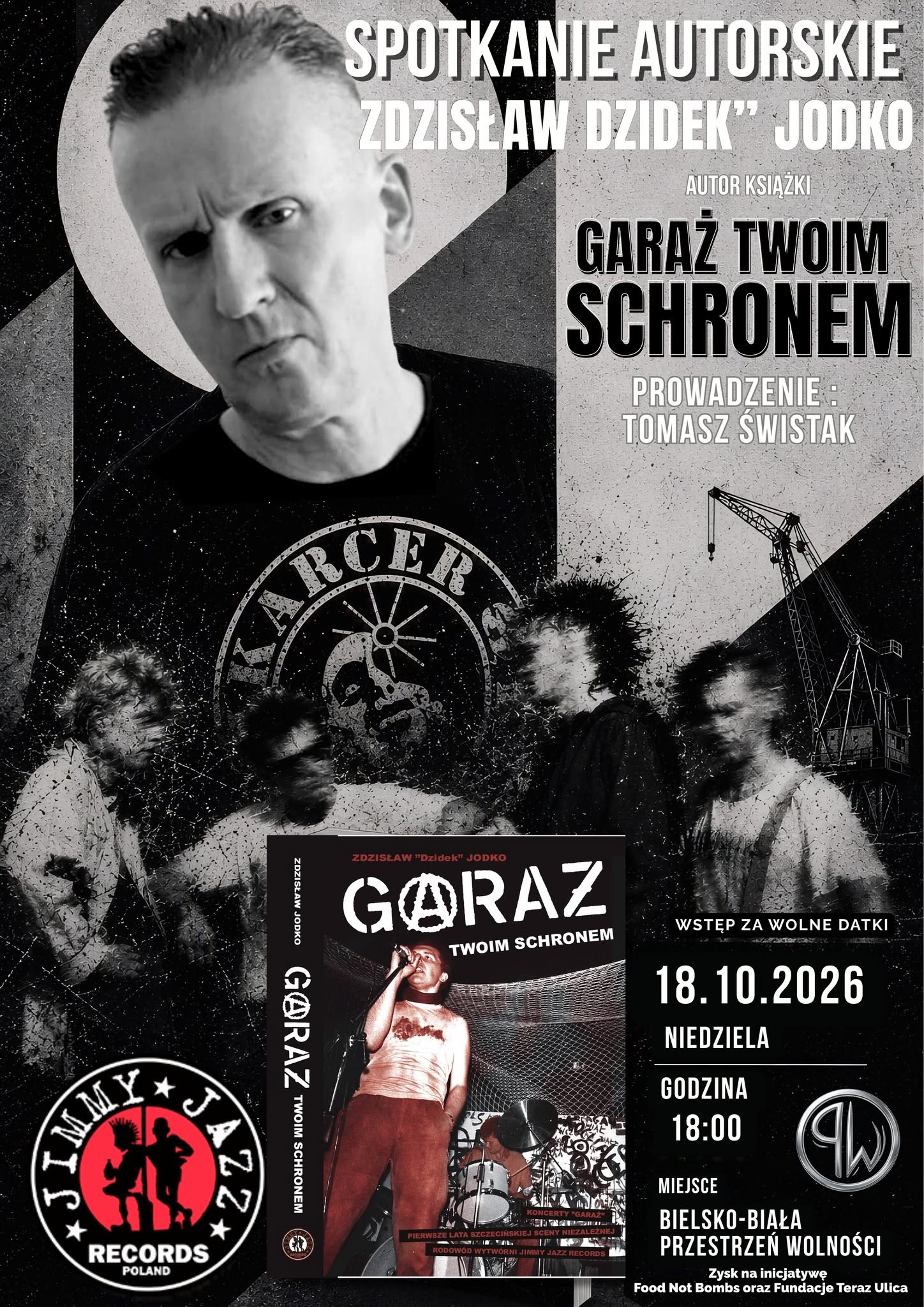 SPOTKANIE AUTORSKIE | ZDZISŁAW „DZIDEK” JODKO | 18.10.2026 | PROWADZENIE: TOMASZ ŚWISTAK